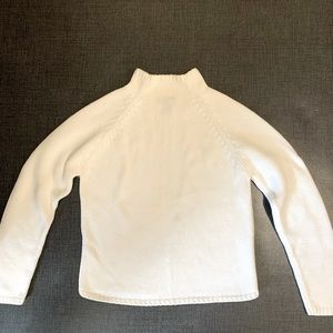 Ann Taylor High Collared Sweater Medium